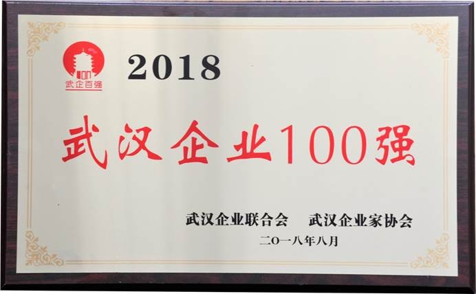 说明: C:\Users\whib-zhb\Desktop\2018年8月30日 武汉企业100强颁奖运动\2018年武汉企业100强.jpg